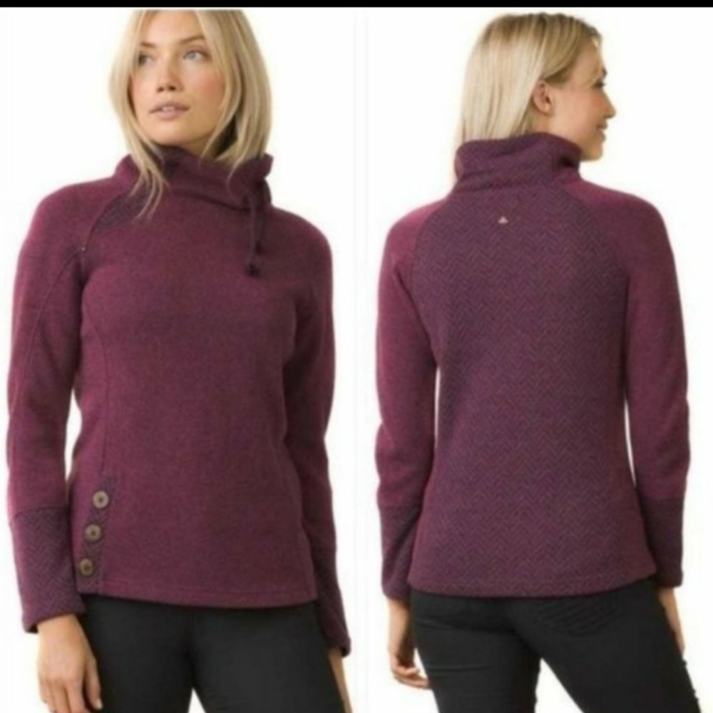 Prana Lucia Wool Stripe Sweater